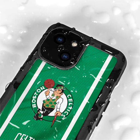 NBA Boston Celtics iPhone 15 Plus Waterproof Case